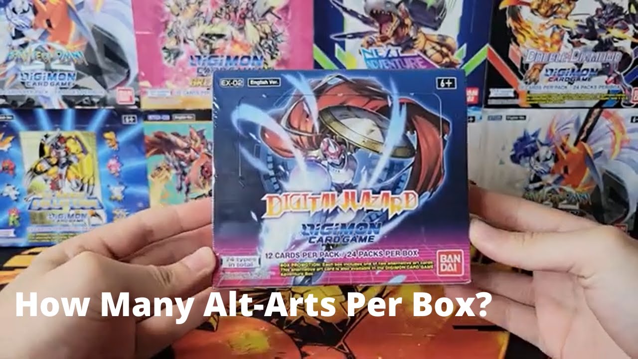 Digimon Digital Hazard Box Opening - Is This Normal For This Set?