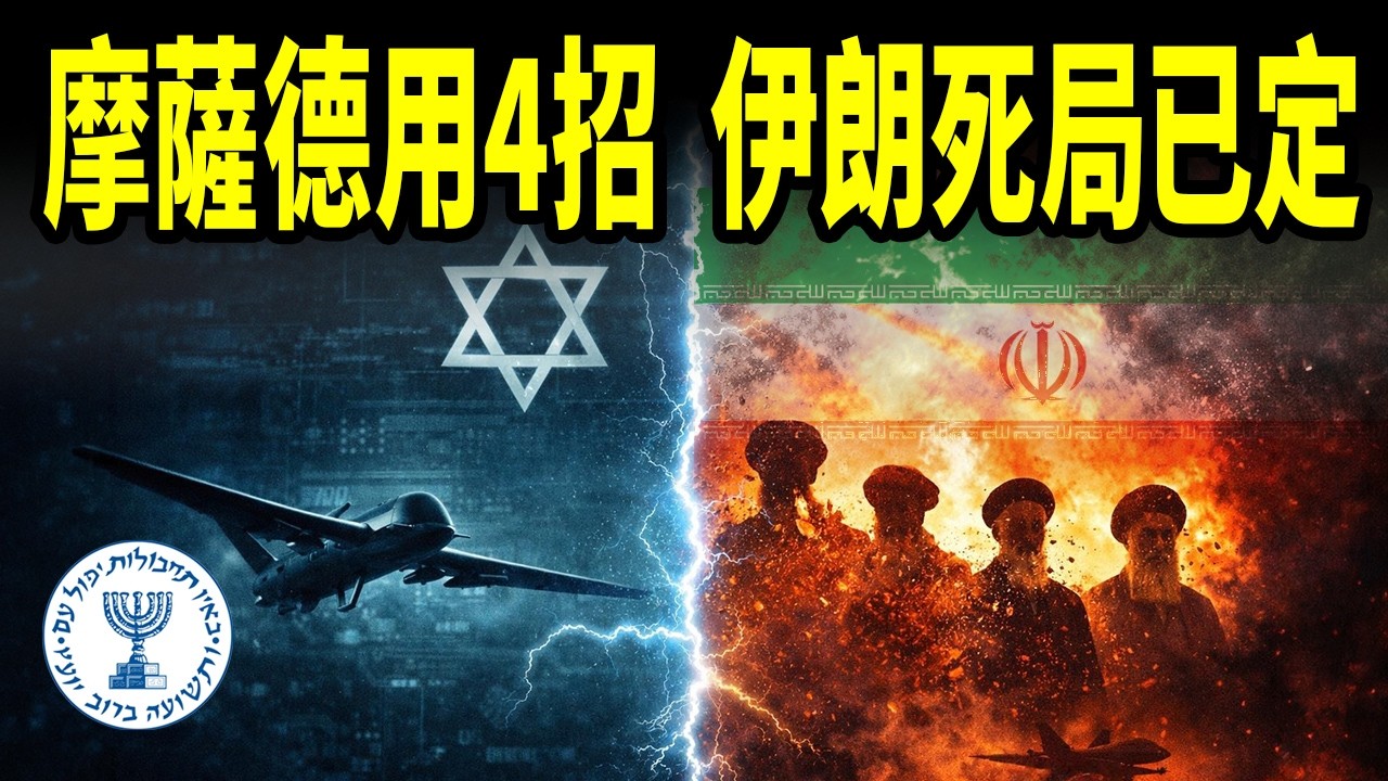 摩薩德教科書式的示範：4個神級操作滅一國【文昭思緒飛揚528期】