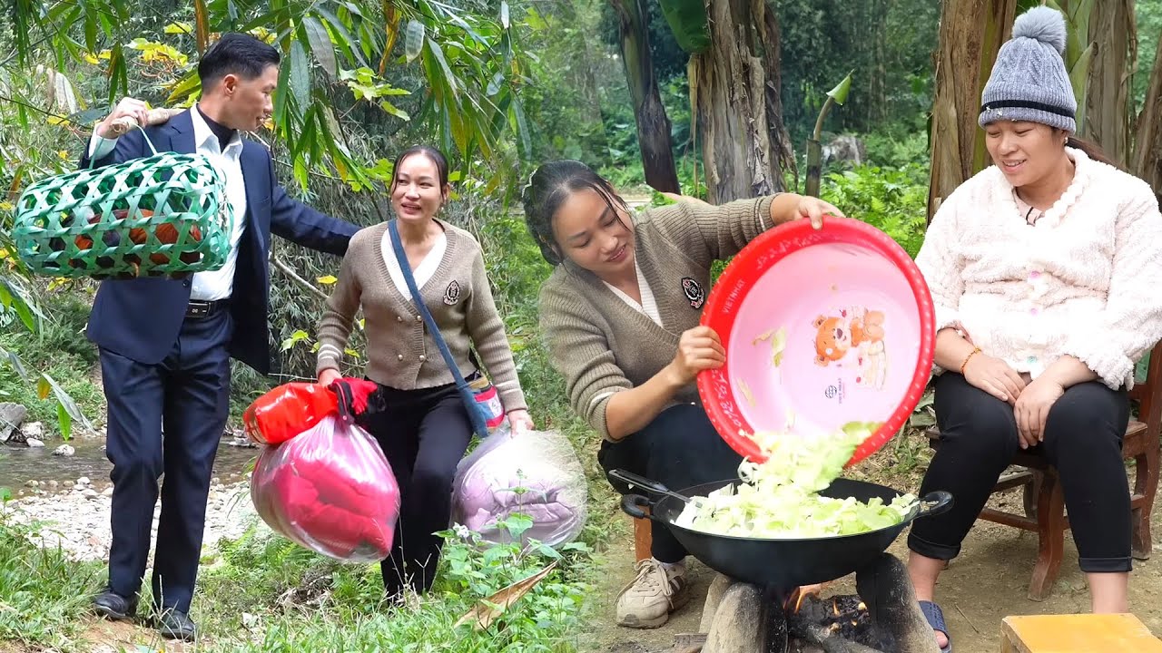 Husband Follows His Wife to Visit Pregnant Ly Thi Ca — Tension and Emotions Await