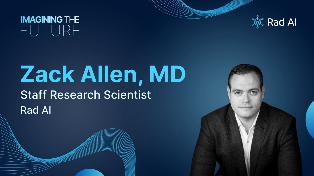 Dr. Zack Allen: ML vs. classical programming, AI research, and building with trust in healthcare