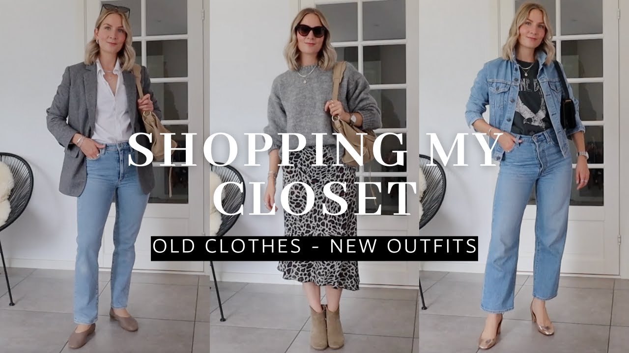Old clothes, new outfits | Capsule wardrobe looks