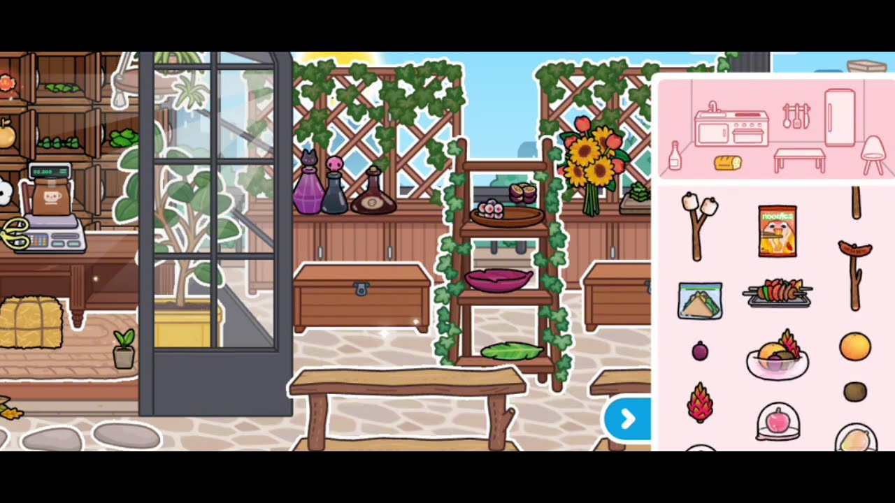 Cozy Greenhouse Café 🌿☕ | Toca Boca Aesthetic Build. 