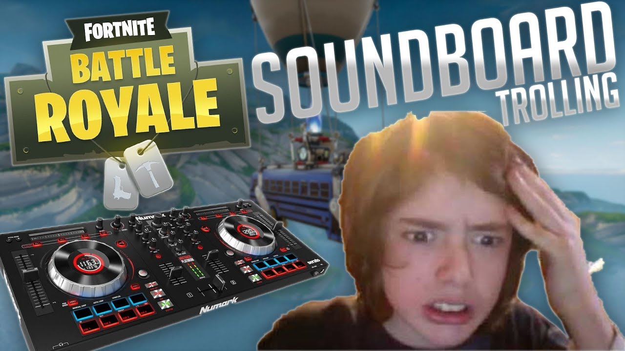Epic Soundboard Trolling in Fortnite Battle Royale #2