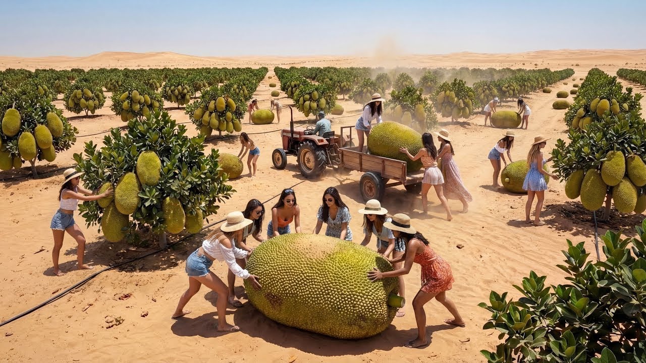 Unbelievable! Jackfruit Grew in the Sahara Desert — The World Can’t Believe It