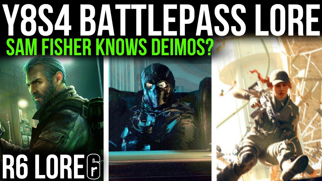 Y8S4 Battlepass Lore - Sam Fisher KNOWS Deimos, Rainbow want Nighthaven BACK! R6 Lore