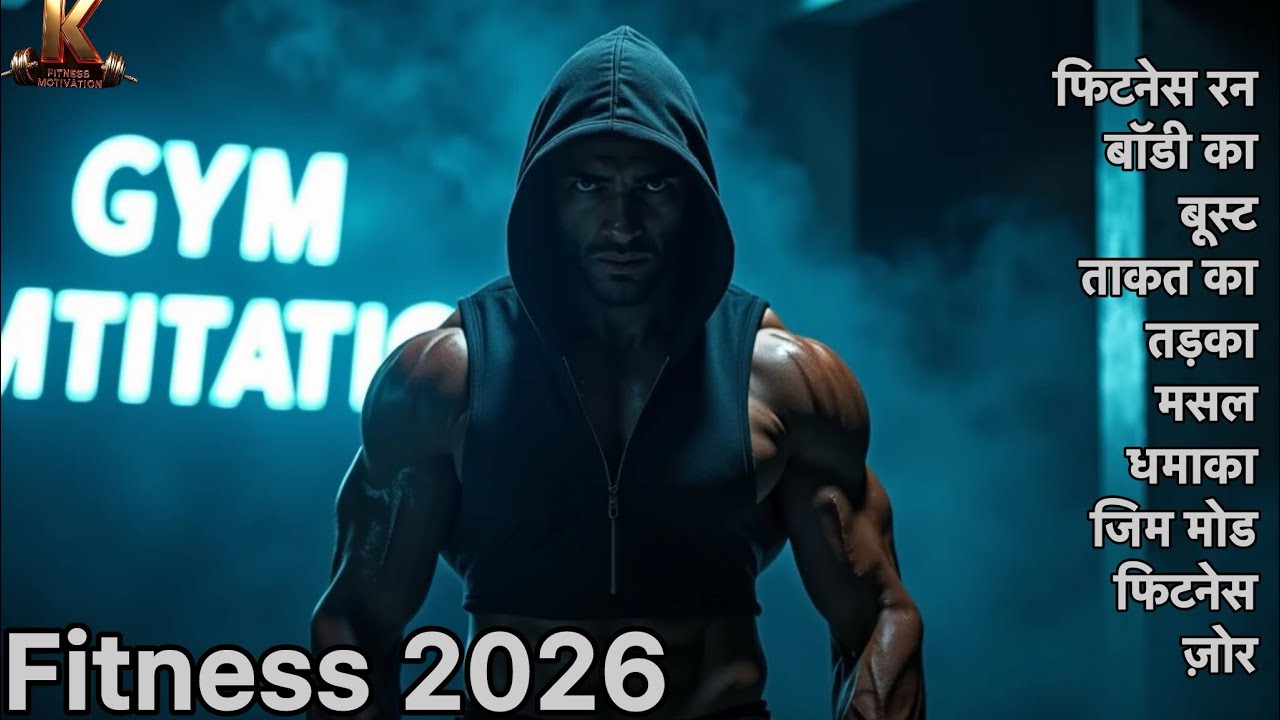 💥Ultimate Hindi Gym Workout 🏋️‍♂️Motivation Song | Powerful Attitude Gym Anthem 2026🏃‍♂️‍➡️K 063