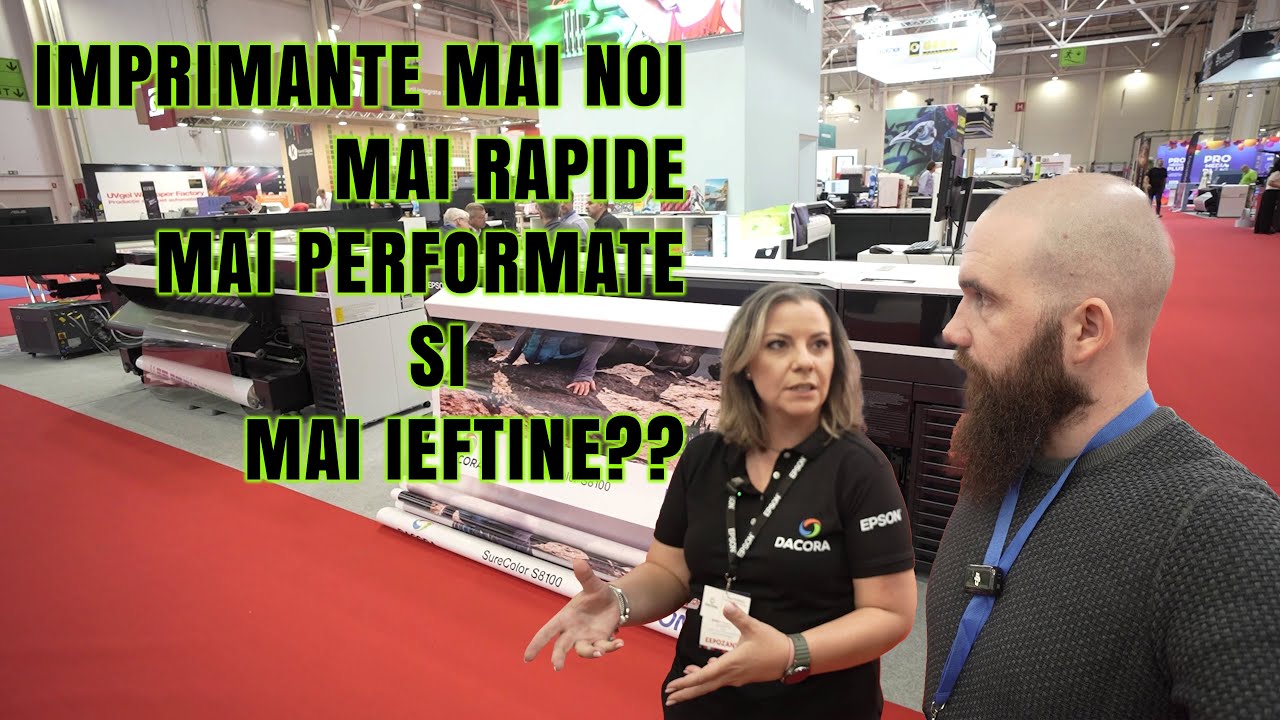 Dacora a adus tot ce e mai nou de la Epson si DTF Station la All2Print Show 2025!