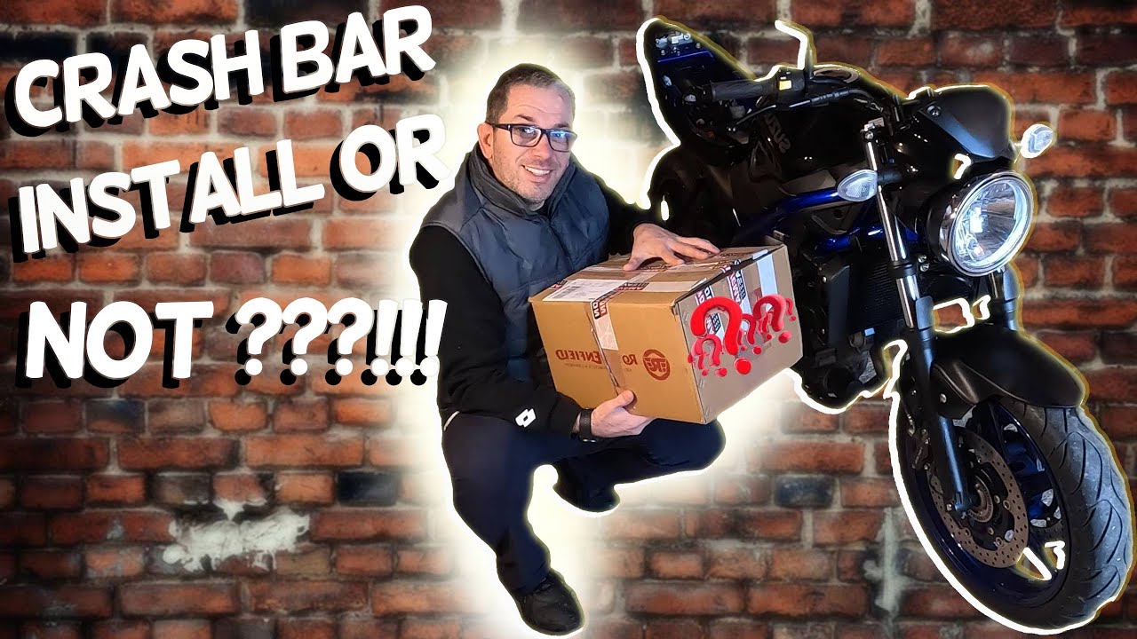 Crash Bar Madness! SV650 Installation - Crash Bar or Crash Slider?