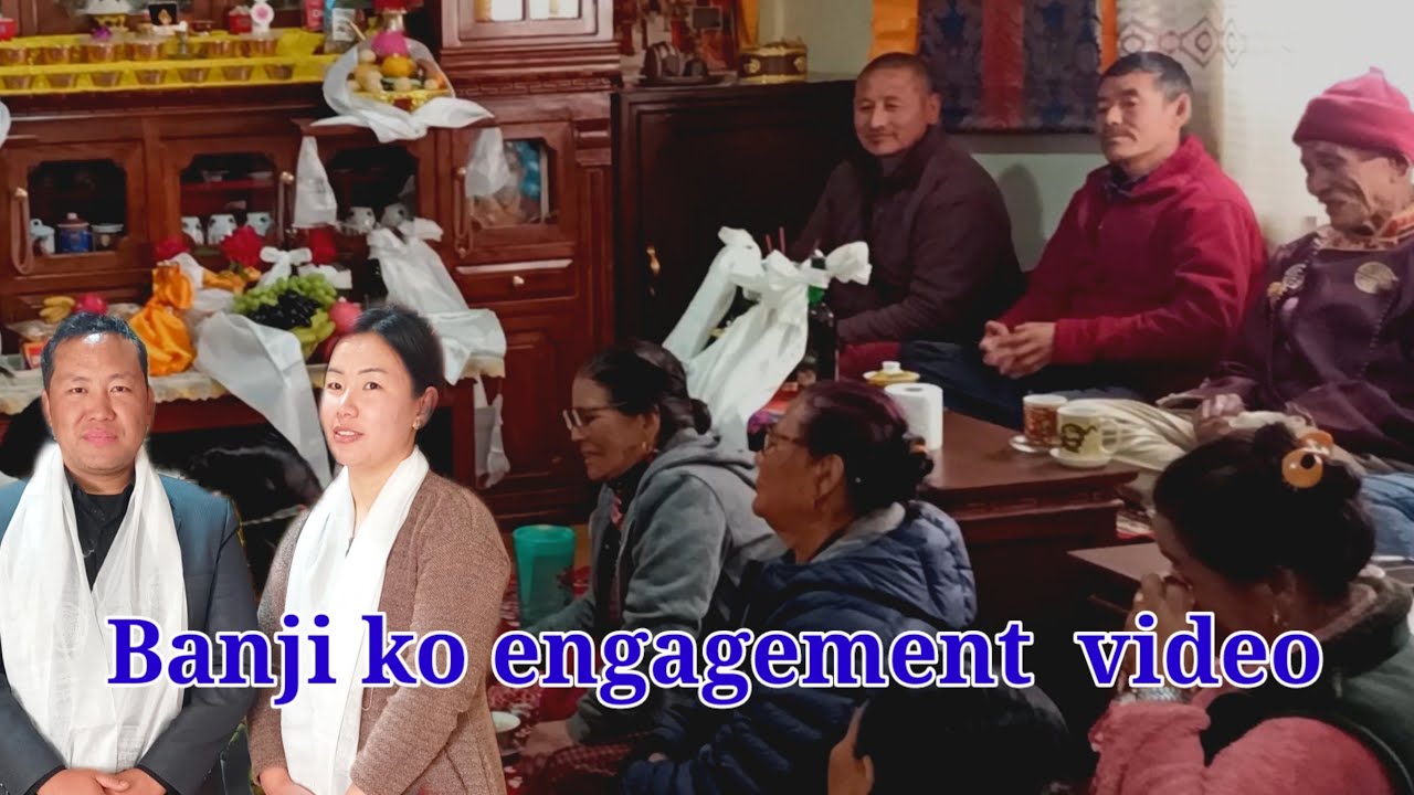 Banji ko engagement  video