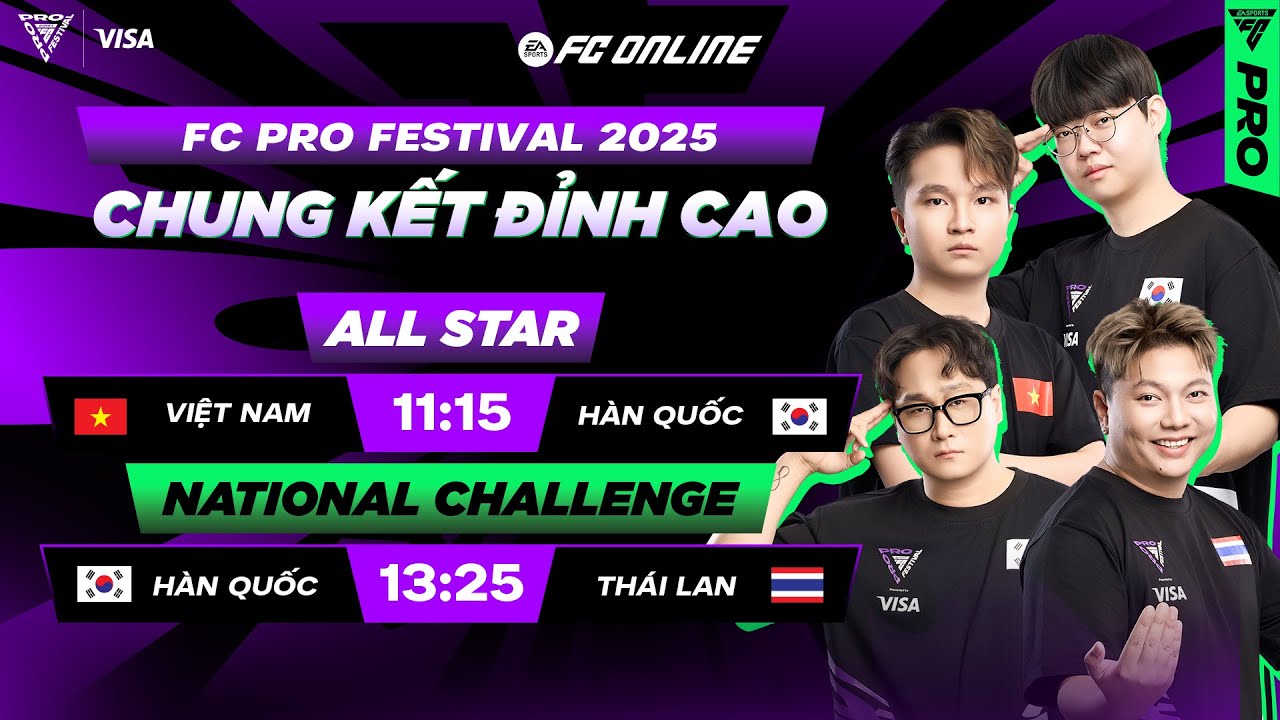 SANG JUNIOR, LHAT SẴN SÀNG ĐỐI ĐẦU NGƯỜI HÀN | CHUNG KẾT TỔNG FC PRO FESTIVAL 2025