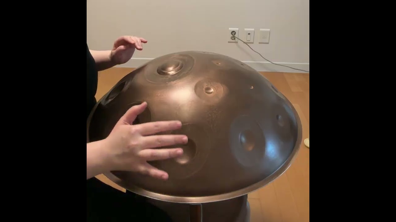Jeremy Nattagh - Raindrops Sonata Pt2 : Handpan Cover. (F# Pygmy 21) 핸드팬 커버 #handpan #핸드팬