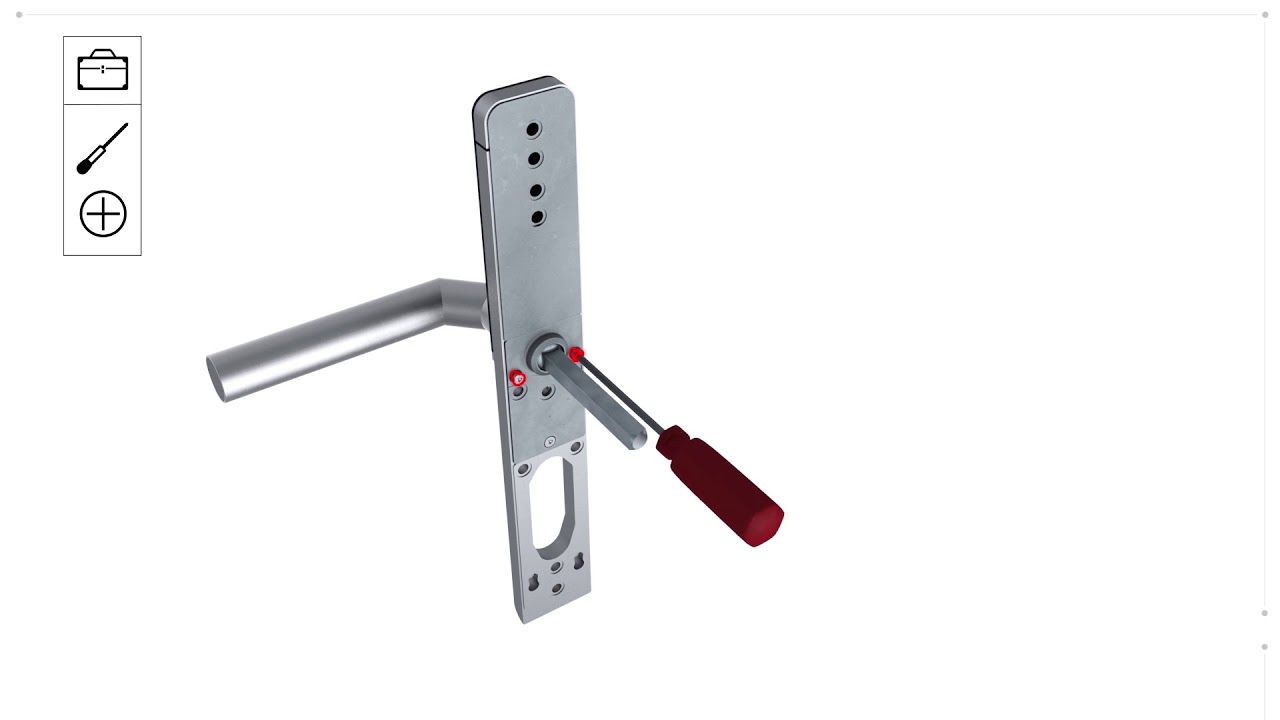dormakaba c-lever air Installationsvideo