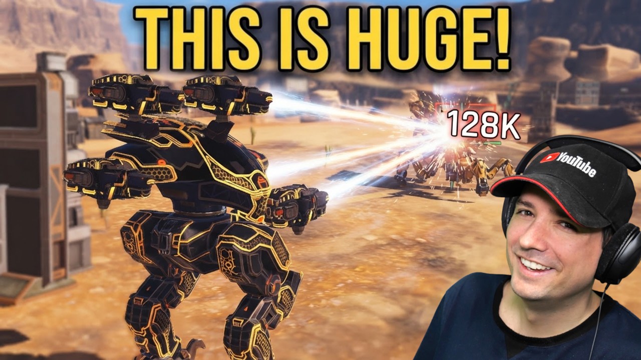 НОВЫЙ Ultimate RAVEN изменит War Robots [Тестовый сервер]