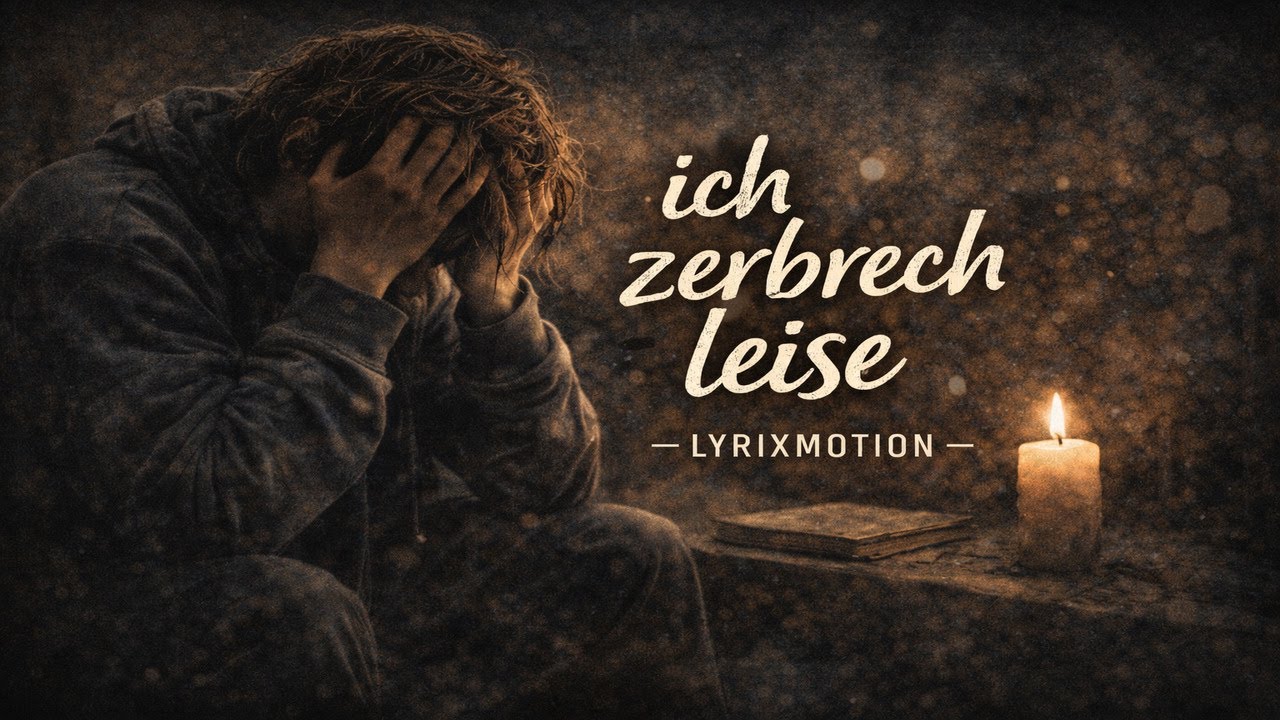 Ich zerbreche leise – Emotionale Klavierballade | LyrixMotion
