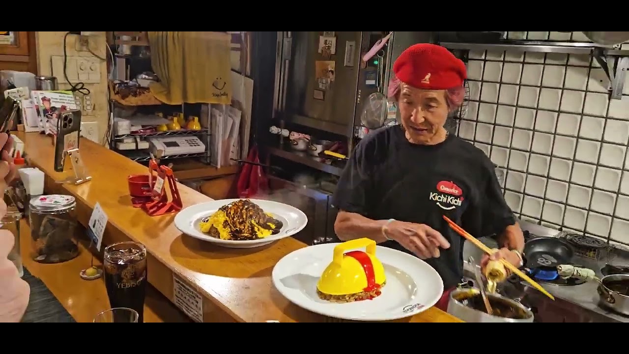 Kyoto Japan's Perfect Omurice! Kichi Kichi FULL SHOW