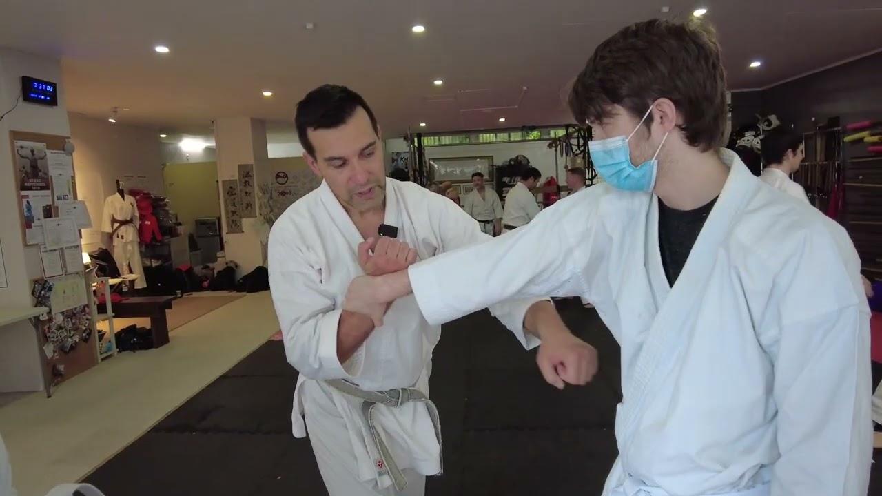 Gojushiho kata application highlights