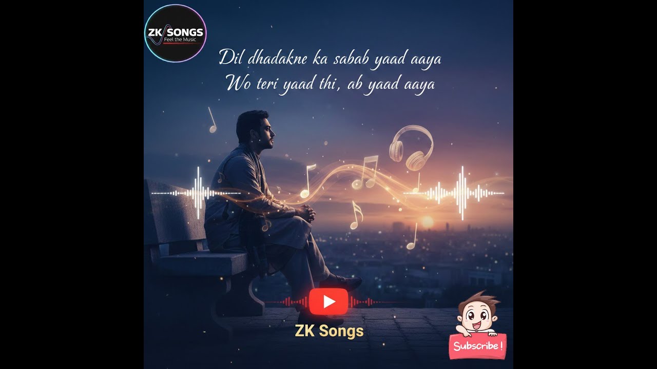 Dil Dhadakne Ka Sabab | Nasir Kazmi | Soulful Ghazal | ZK Songs |