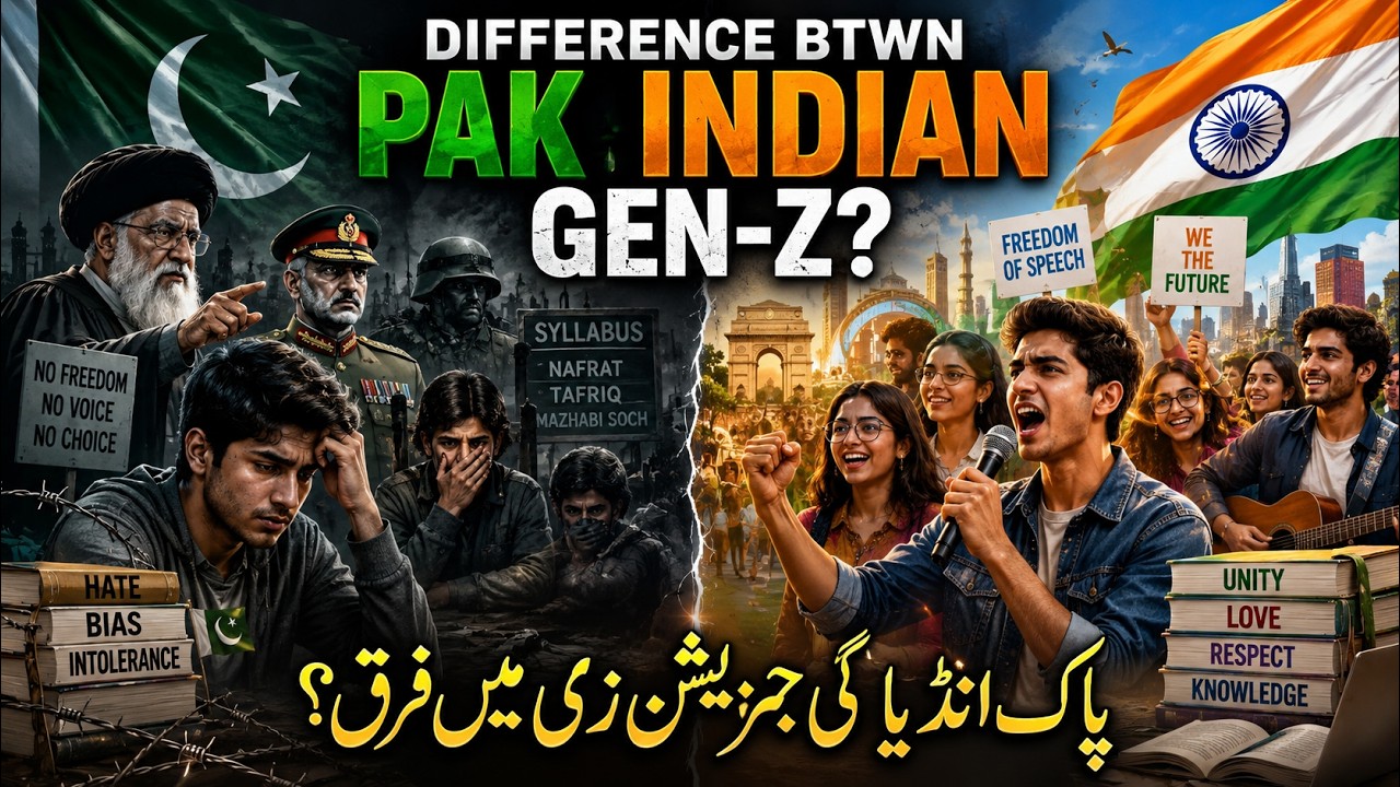 Difference between  Pak INDIA Gen-Z? / CJP Protest? Afzaal Rehan&rsquo;s Interview with Arif Mian