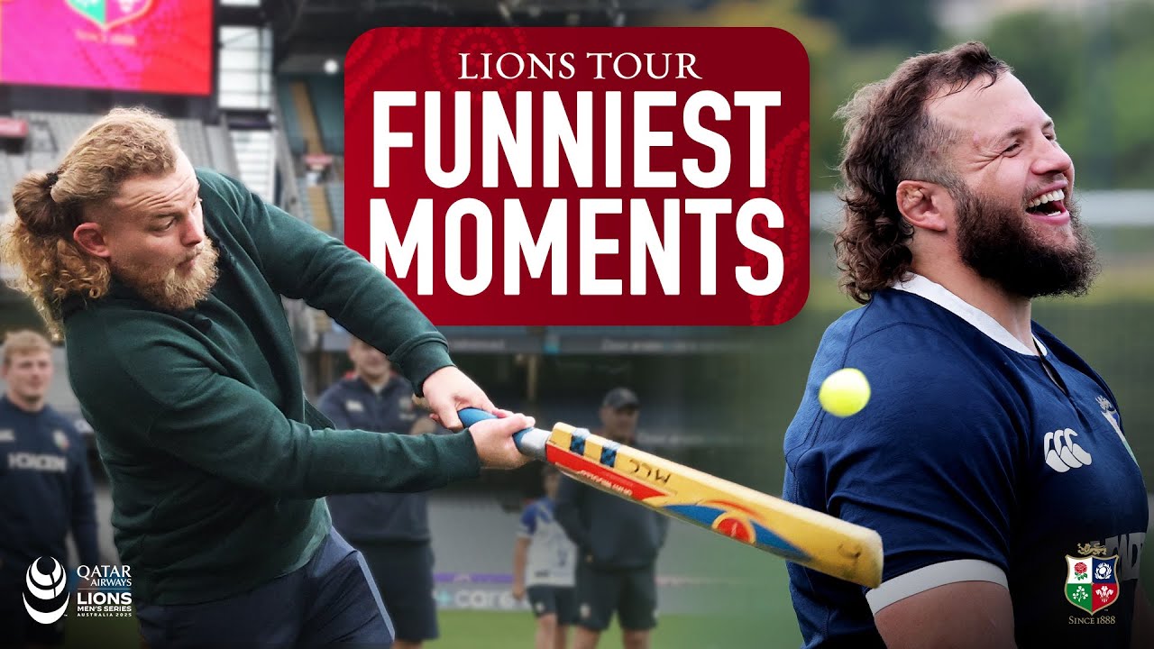 The funniest moments from the 2025 Lions Tour!