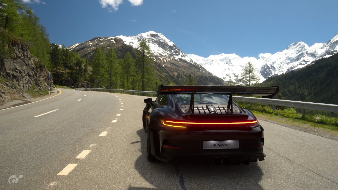 POV: GT3RS in the Swiss Alps hits different 🏔️🔥