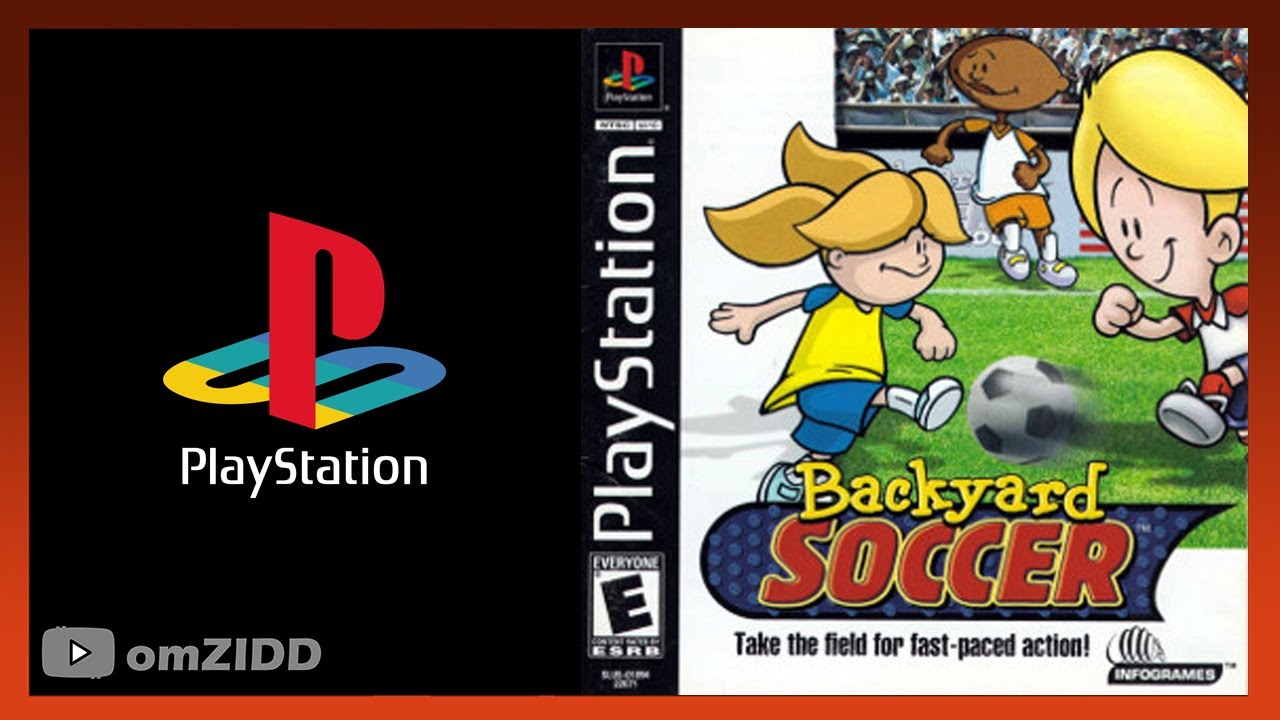 Backyard Soccer (1998) PS1 - Gameplay HD