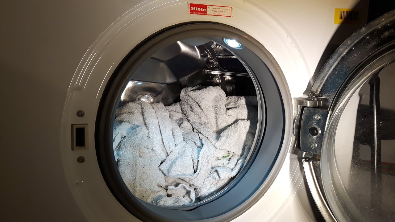 Miele Navitronic W3985 - White Cottons 95 Extrawater 1800RPM (full cycle)
