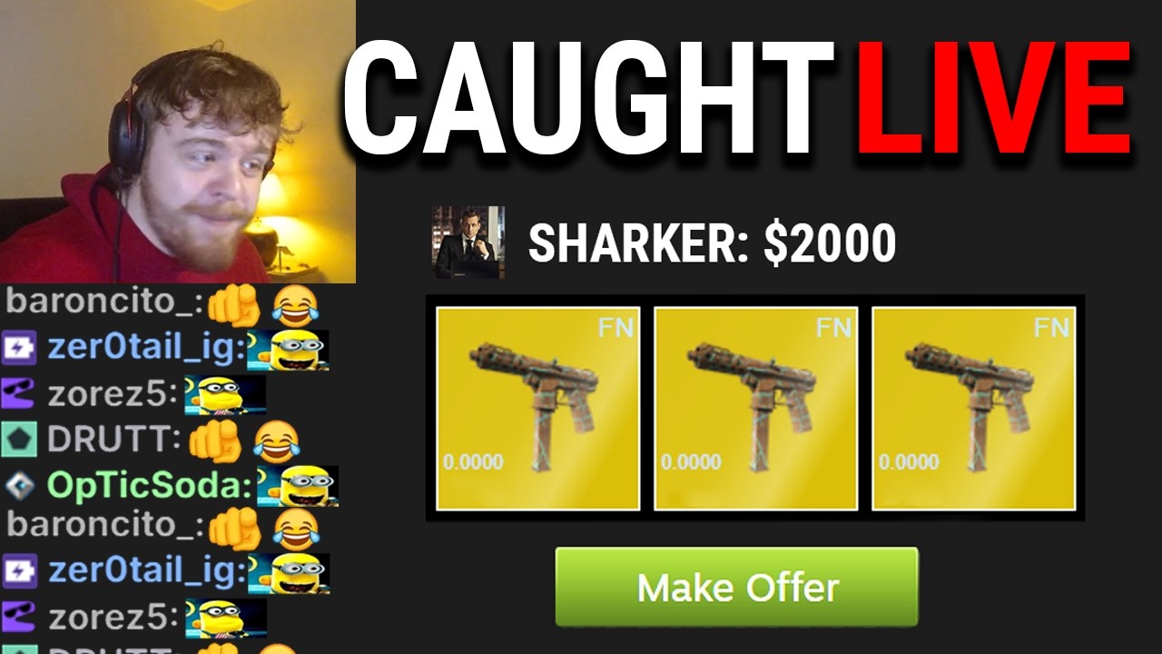 exposing cs2 sharker LIVE