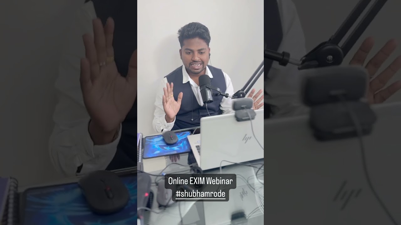 Online Export import Class #shubhamrode #exportbusiness #dgft #exim