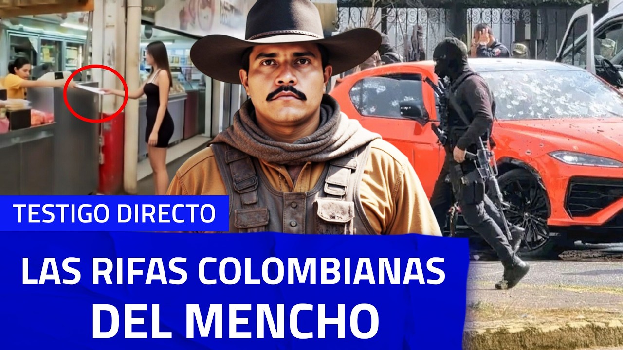 ¡El Mencho Controla las Rifas Colombianas y GOTA A GOTA en Guadalajara! Estafa Millonaria y Trata