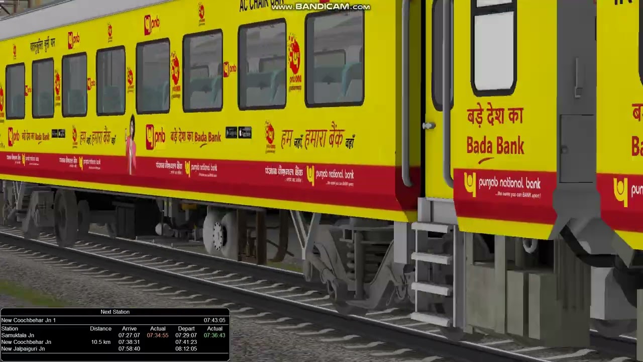 NFR New shatabdi exp part