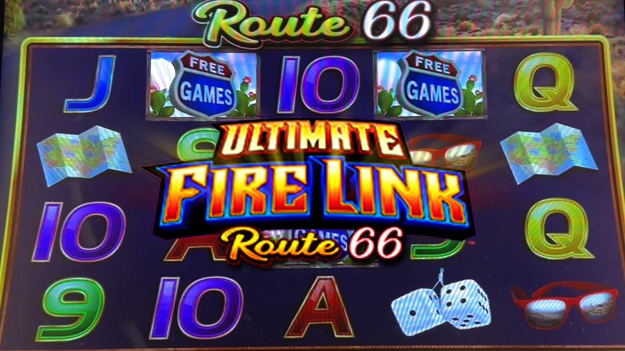 Ultimate Fire Link Route 66 - Погоня за огненными шарами в Делавэр-парке | Игровой автомат в казино