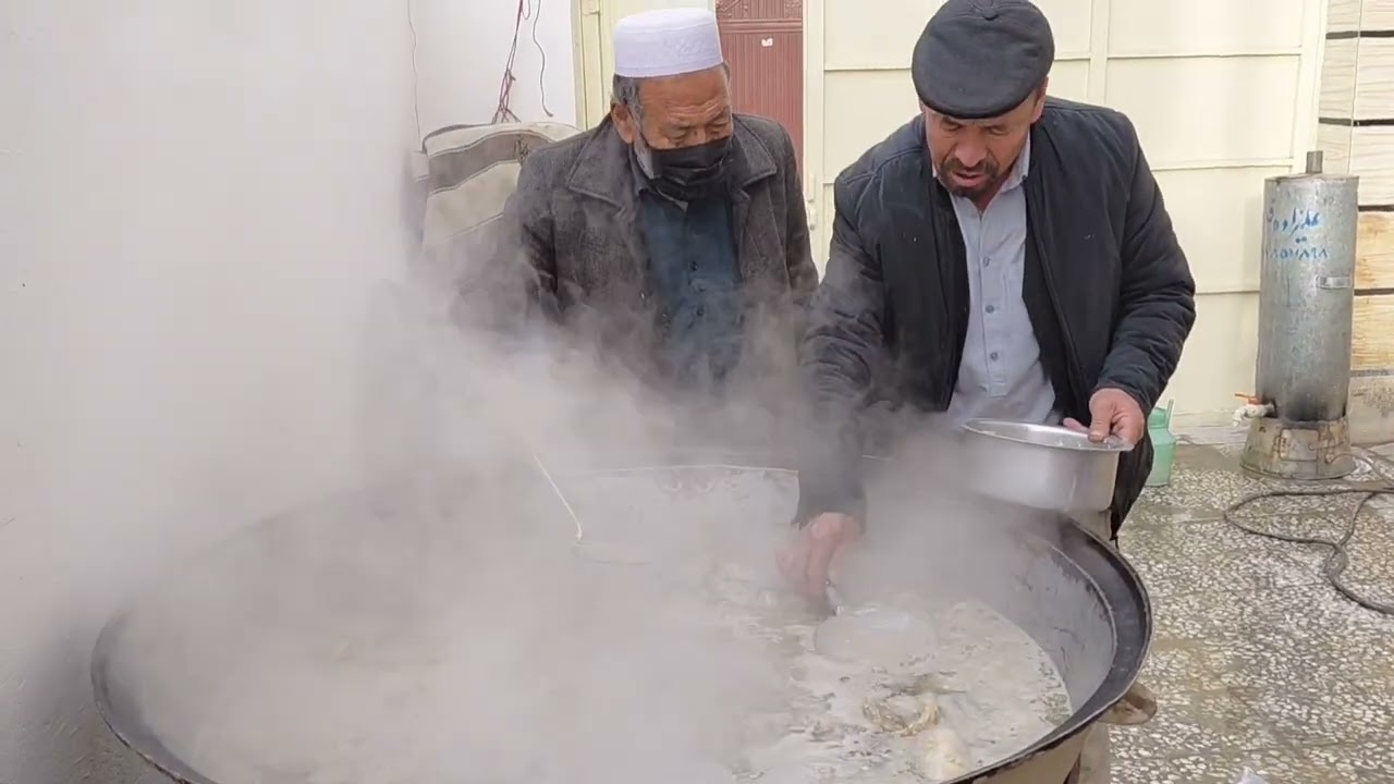 تهیه پلو افغانی برای ختم قران 
