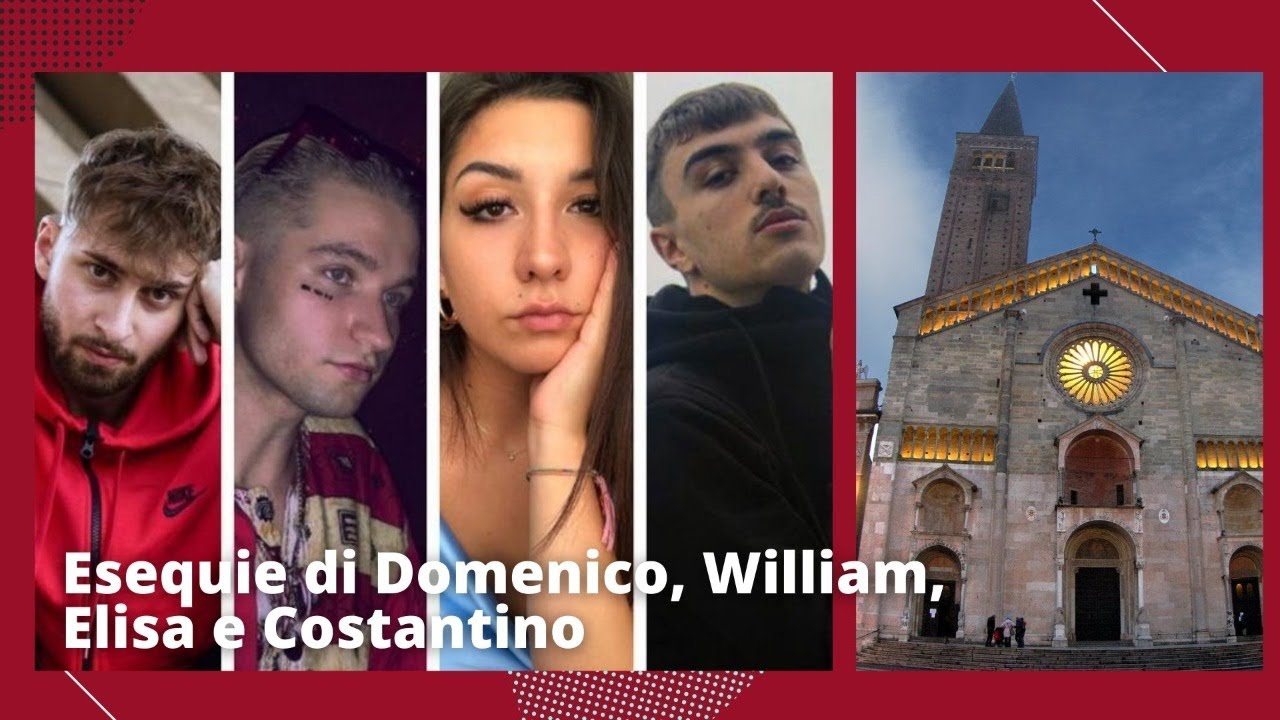 Esequie di Domenico, William, Elisa e Costantino