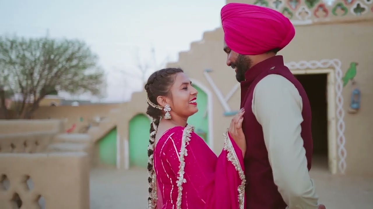 NEW PRE WEDDING 2025 || 4K || LAKHWINDER & AMRITPAL || FAMOUS ART GALLERY | 94633-02644, 62394-07465