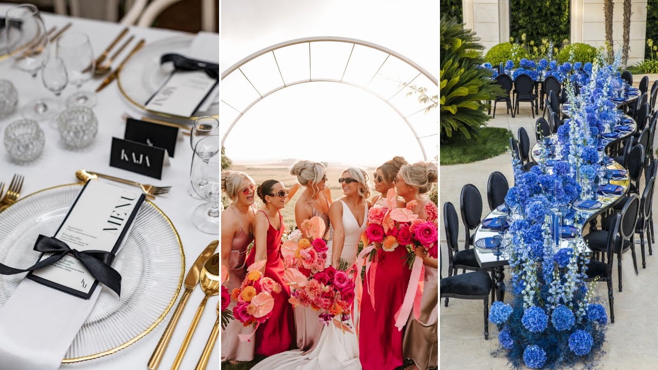 Top 10 Wedding Theme Ideas 🌸 | ABSOLUTELY DREAMY Color Combinations