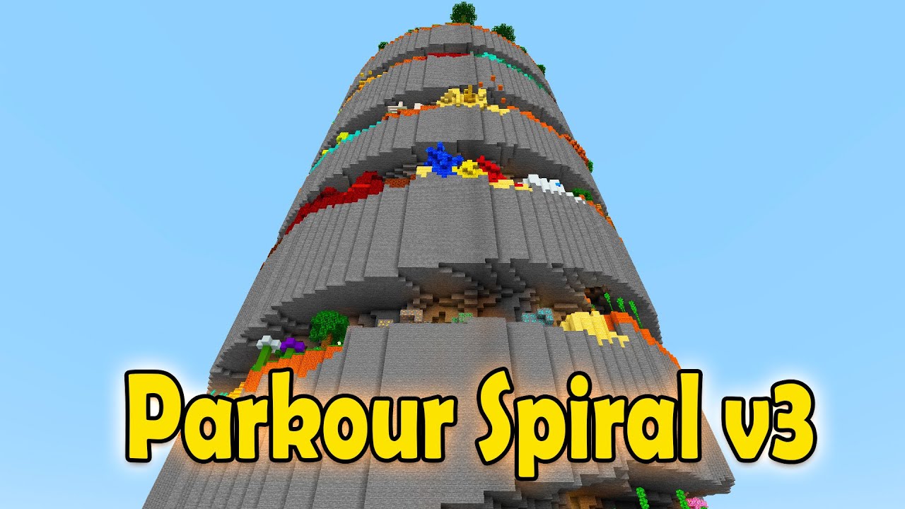 Parkour Spiral v3 Speedrun en 7:54