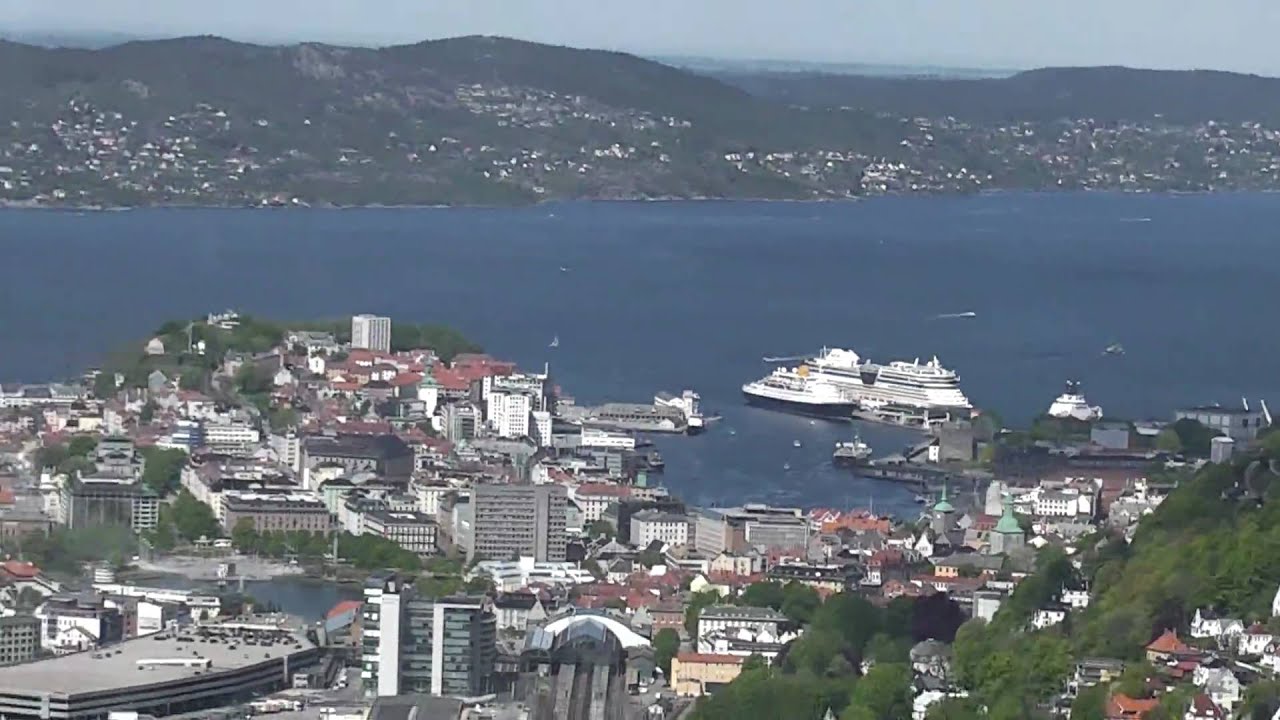 Ulriken - utsikt fra Ulriksbanen