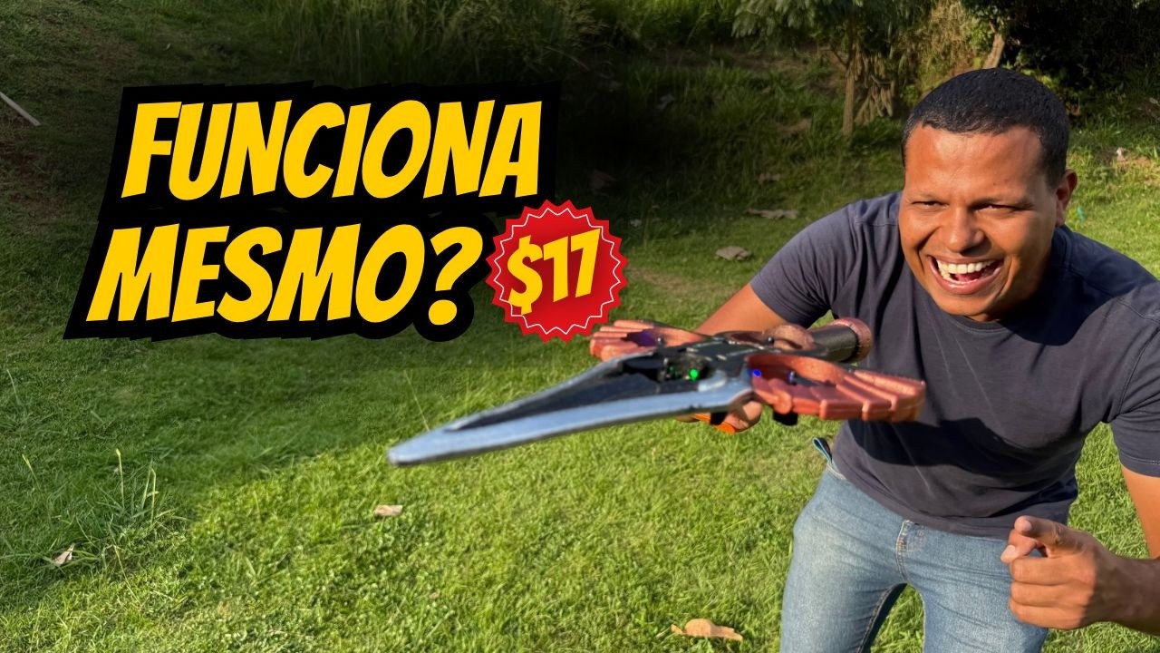 Esse Drone de $17 obedece sua mão… será?!