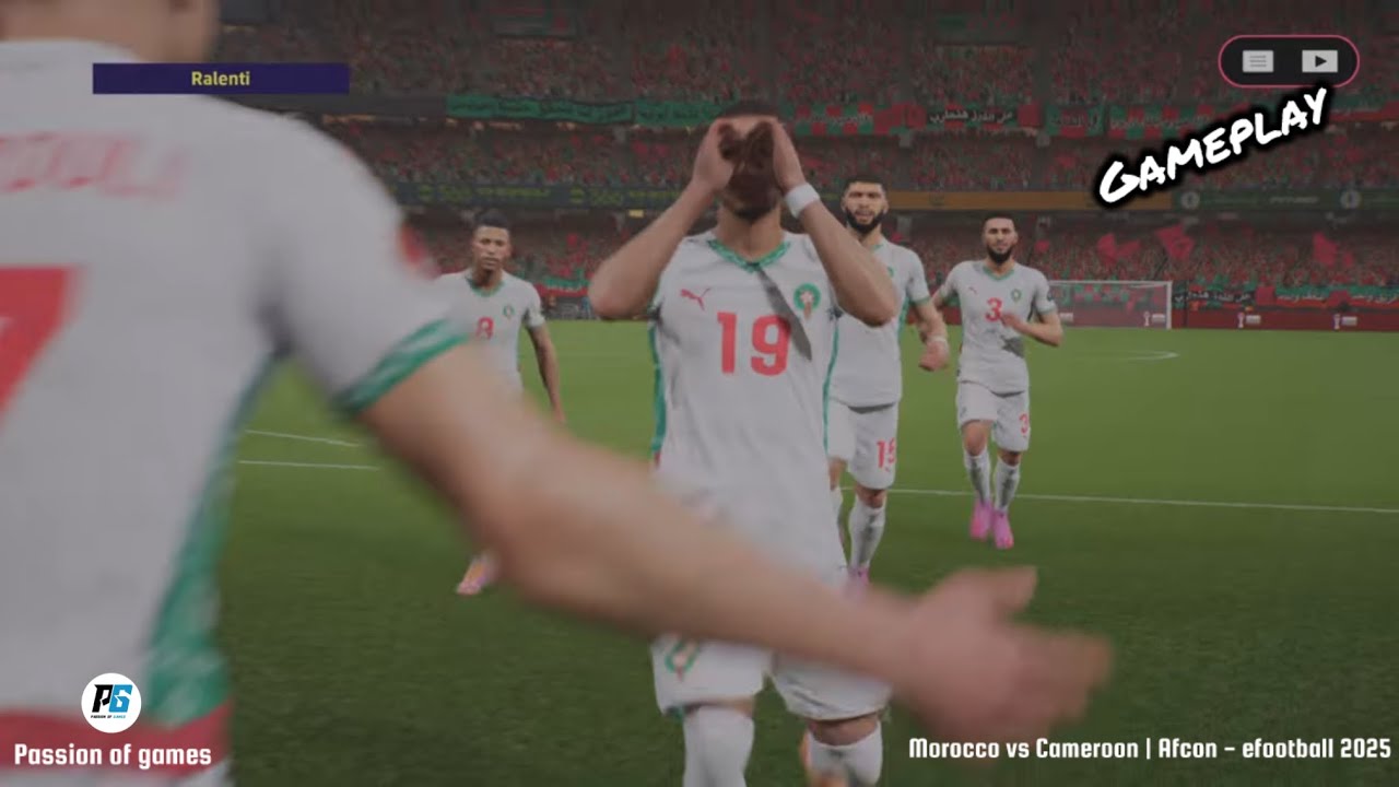 eFootball | Morocco Into AFCON 2025 Semifinals After Beating Cameroun ⚽✨