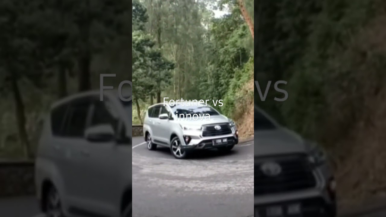 FORTUNER VS INNOVA ON HILL