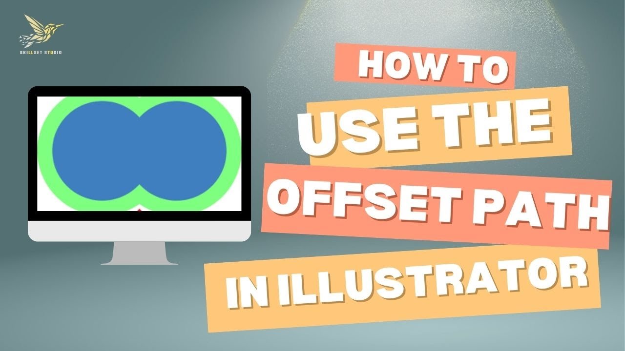 use of offset path in illustrator\Graphic design\Adobe illustrator@Skillset-Studio