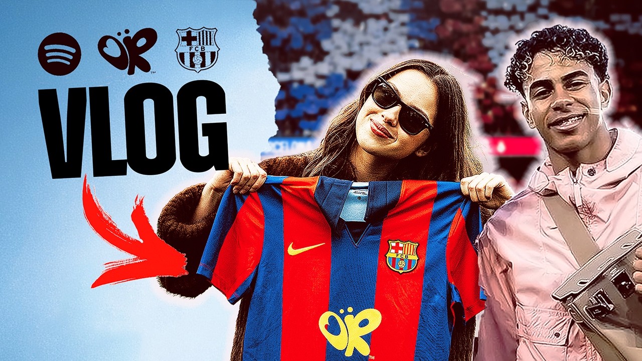 Olivia Rodrigo meets FC Barcelona | Vlog 🩷💙❤️