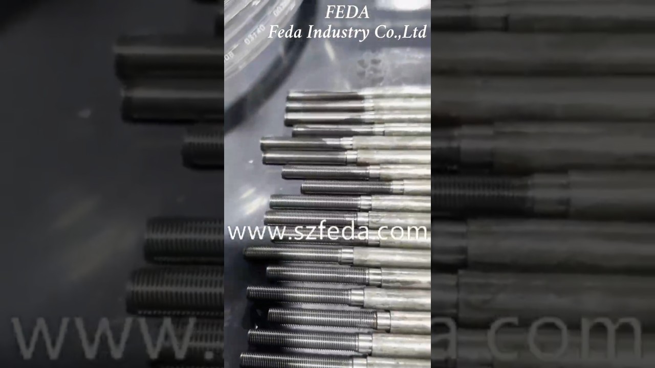 FD-6TH thread rolling machine for making external thread on rods#machine #auto #metal#factory #tools