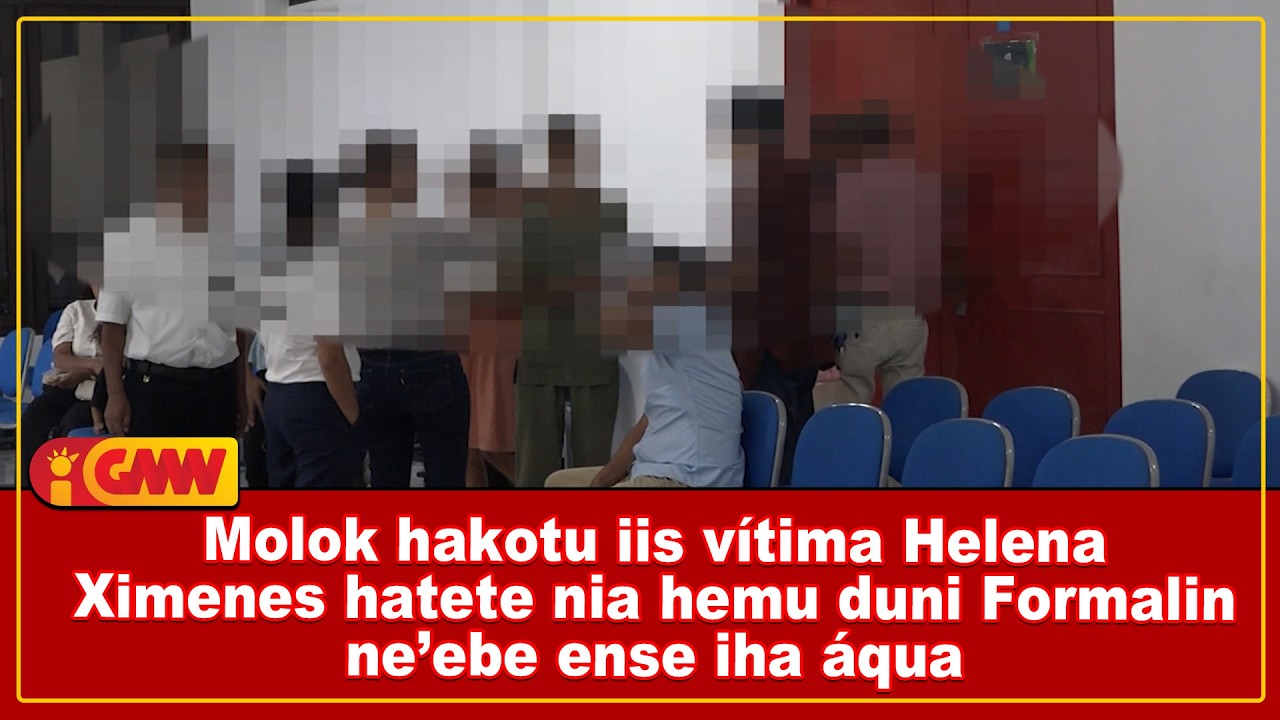 Перед смертью жертва, Хелена Хименес, заявила, что выпила воду, смешанную с формалином.