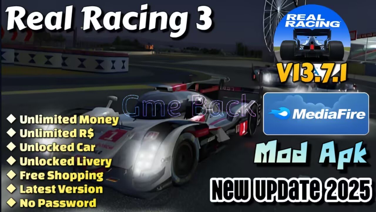 Real Racing 3 | v13.7.1 | Mod Apk | Unlimited Money Unlocked Car | Gameplay