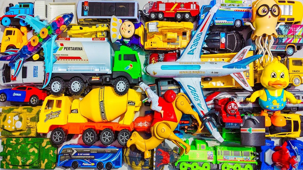 Mobil Mobilan Truk Oleng , Mobil Truk Molen, Mobil Balap, Truk Pasir, Excavator, Mobil Roket, Damkar