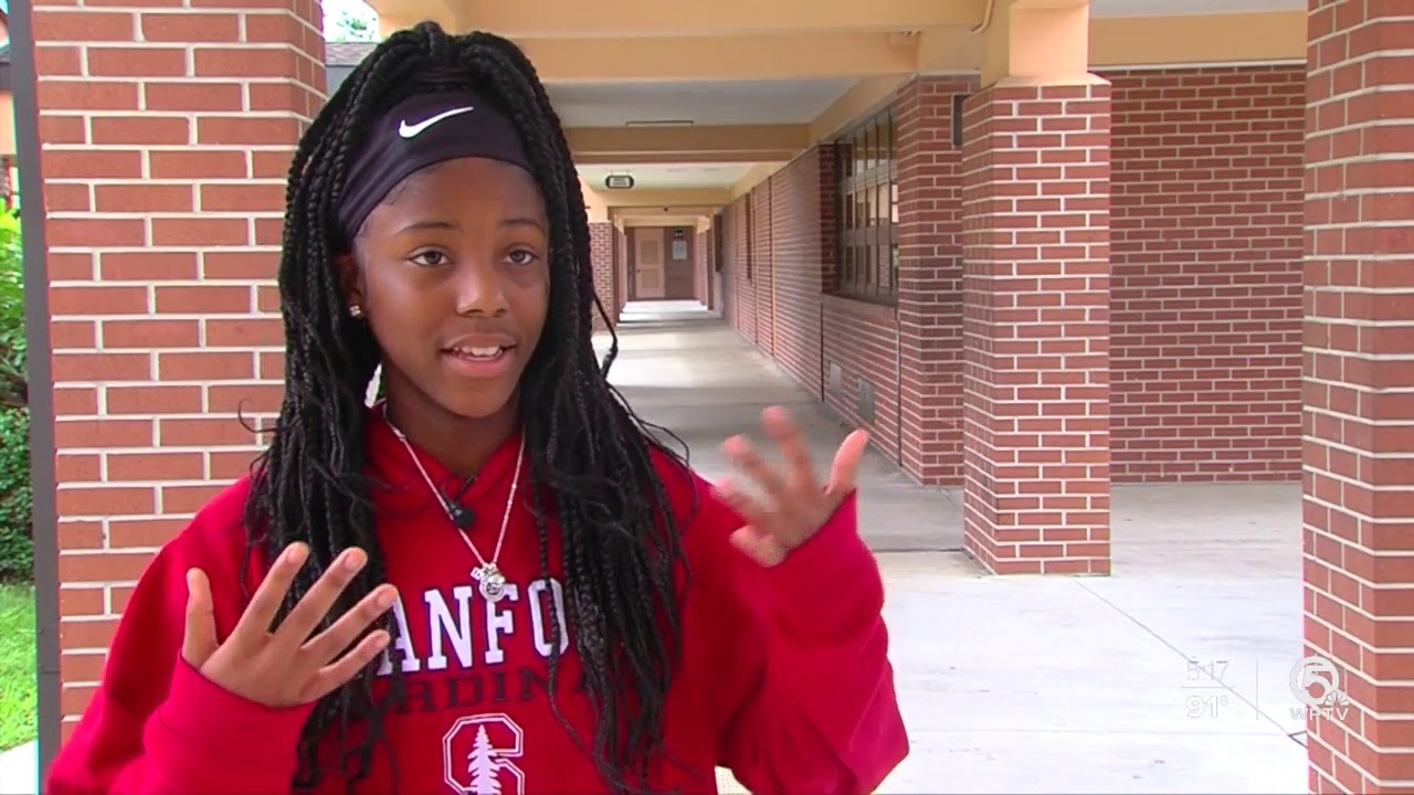 Palm Beach County middle school students take high school, college classes
