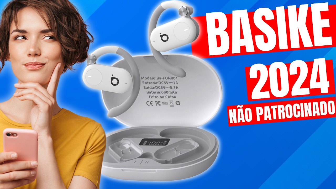 REVIEW COMPLETA - Fones de Ouvido Sem Fio, Basike D91 Bluetooth (Basike D 91 - Ba-FON001)
