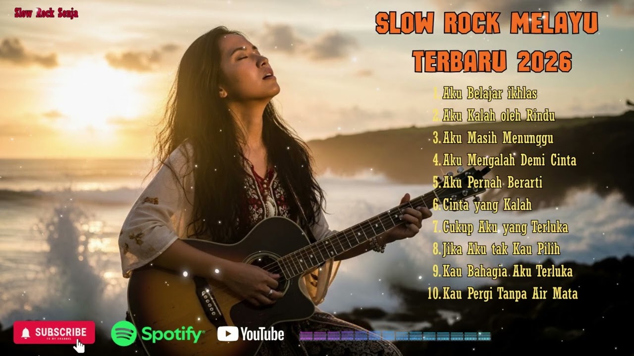 LAGU SLOW ROCK MELAYU TERBARU 2026 - LAGU PALING SEDIH SEPANJANG MASA