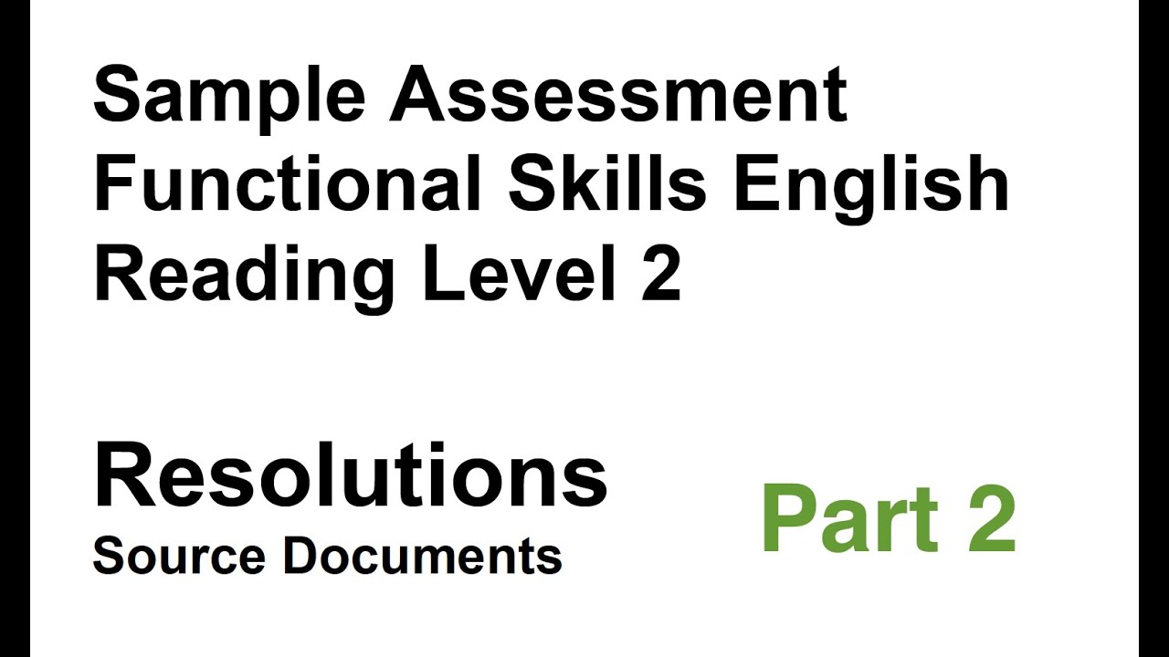 FS Reading Resolutions Part 2